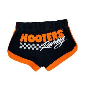 Hooters Racing Black and Orange Hot Shorts